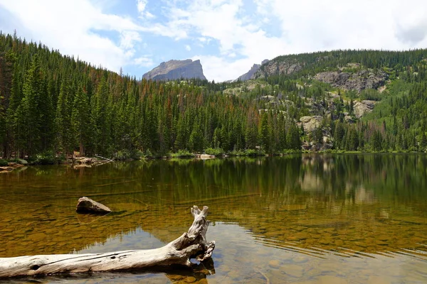 Dream Lake Parque Nacional Las Montañas Rocosas Colorado — Foto de Stock