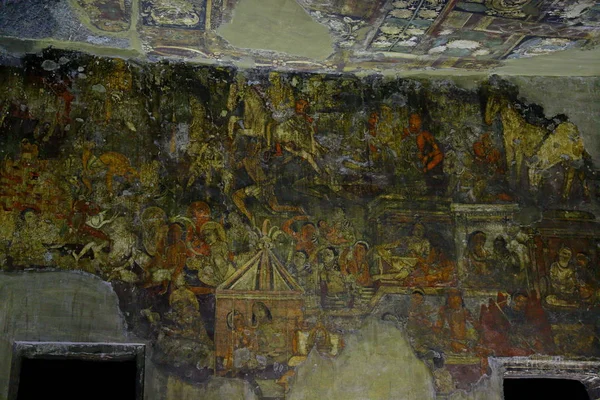 Cavernas Ajanta Índia Cavernas Ajanta Estado Maharashtra São Monumentos Cavernas — Fotografia de Stock