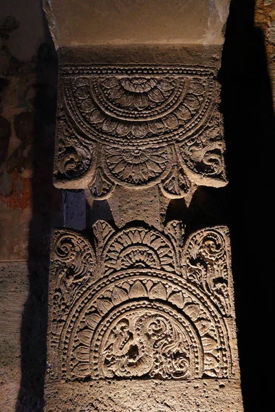 Cavernas Ajanta Índia Cavernas Ajanta Estado Maharashtra São Monumentos Cavernas — Fotografia de Stock