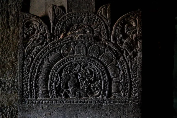 Cavernas Ajanta Índia Cavernas Ajanta Estado Maharashtra São Monumentos Cavernas — Fotografia de Stock