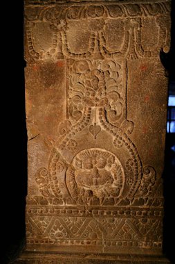 Ellora mağaraları Tapınağı, rock-Cut tapınaklar, Aurangabad, Maharashtra Merkezi Hindistan 