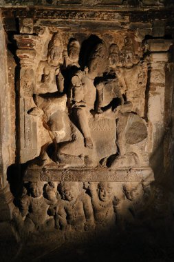Ellora mağaraları Tapınağı, rock-Cut tapınaklar, Aurangabad, Maharashtra Merkezi Hindistan 