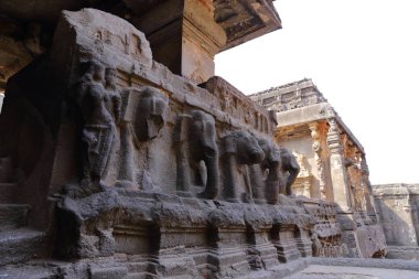 Ellora mağaraları Tapınağı, rock-Cut tapınaklar, Aurangabad, Maharashtra Merkezi Hindistan 