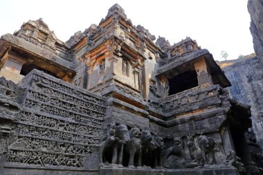 Ellora mağaraları Tapınağı, rock-Cut tapınaklar, Aurangabad, Maharashtra Merkezi Hindistan 