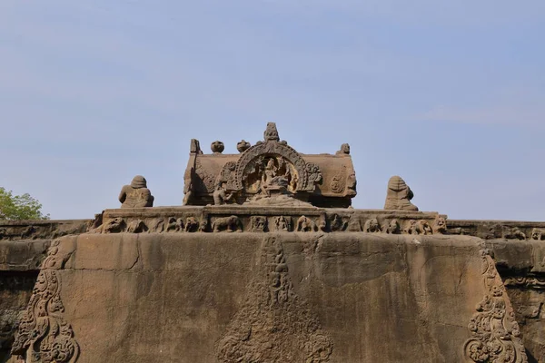 Templo Las Cuevas Ellora Los Templos Rocosos Aurangabad Maharashtra India — Foto de Stock