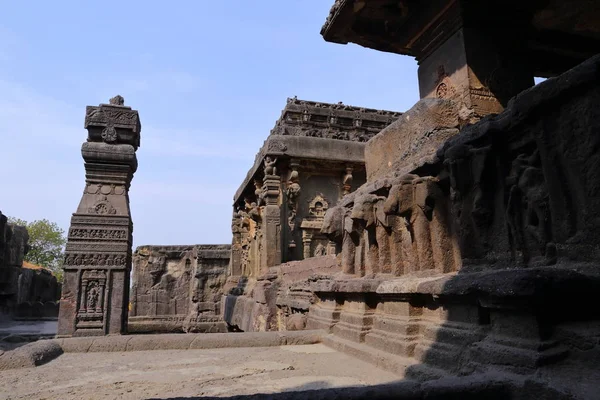 Ellora mağaraları Tapınağı, rock-Cut tapınaklar, Aurangabad, Maharashtra Merkezi Hindistan 