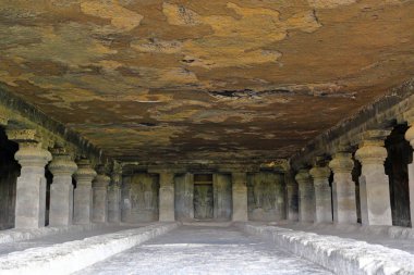 Ellora mağaraları Tapınağı, rock-Cut tapınaklar, Aurangabad, Maharashtra Merkezi Hindistan 