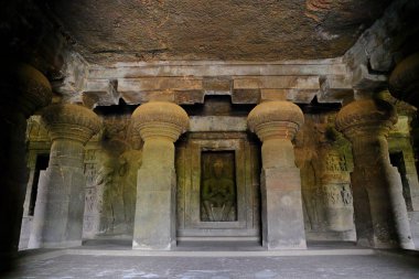 Ellora mağaraları Tapınağı, rock-Cut tapınaklar, Aurangabad, Maharashtra Merkezi Hindistan 