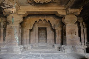Ellora mağaraları Tapınağı, rock-Cut tapınaklar, Aurangabad, Maharashtra Merkezi Hindistan 
