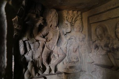 Ellora mağaraları Tapınağı, rock-Cut tapınaklar, Aurangabad, Maharashtra Merkezi Hindistan 