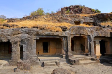 Ellora mağaraları Tapınağı, rock-Cut tapınaklar, Aurangabad, Maharashtra Merkezi Hindistan 