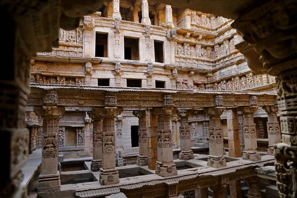 Rani Vav Ein Brunnen Ufer Des Flusses Saraswati Patan Ein — Stockfoto