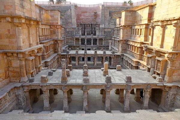 Rani Vav Ein Brunnen Ufer Des Flusses Saraswati Patan Ein — Stockfoto