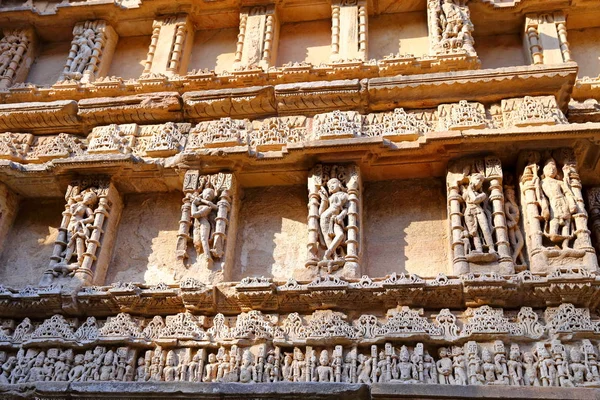 Rani Vav Pozo Orillas Del Río Saraswati Patan Patrimonio Humanidad —  Fotos de Stock