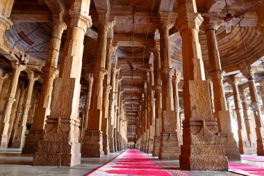 Makaraba Jama Masijd cami, Gujarat Hint devlet Ahmedabad 