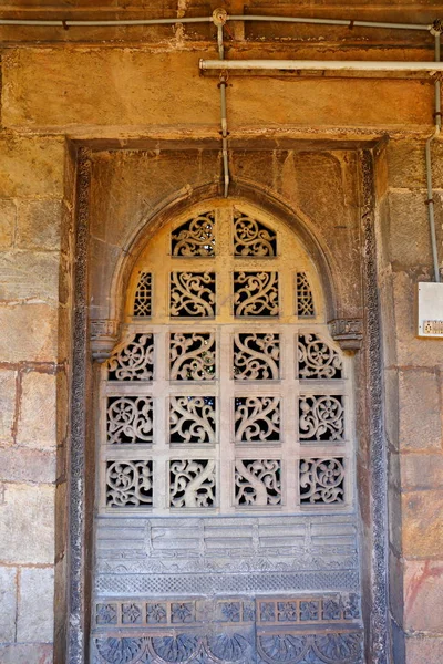 Hazrat Harir Masjid Ahmedabad Nello Stato Indiano Del Gujarat — Foto Stock