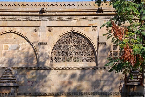 Hindistan'ın Gujarat eyaletinde Ahmedabad'daki Sidi Saiyyed Camii