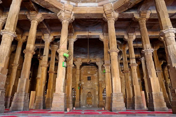 Mezquita Jama Masijd Makaraba Ahmedabad Estado Indio Gujarat — Foto de Stock