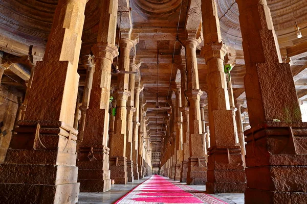 Jama Masijd Moschee Makaraba Ahmedabad Indischen Staat Gujarat — Stockfoto