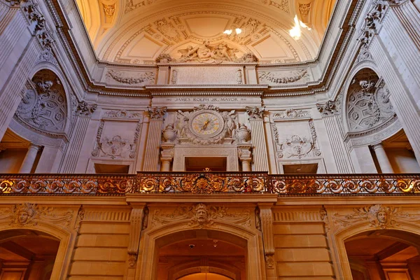 Interior Câmara Municipal São Francisco Uma Das Atrações Viagem São — Fotografia de Stock