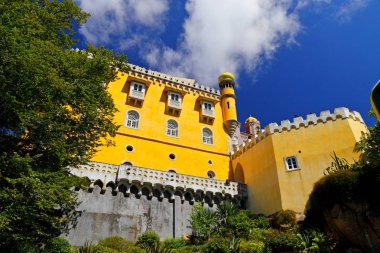 Sintra Pena sarayı, Portekiz (Parque e Palacio Nacional da Pena), Unesco Dünya Mirası.