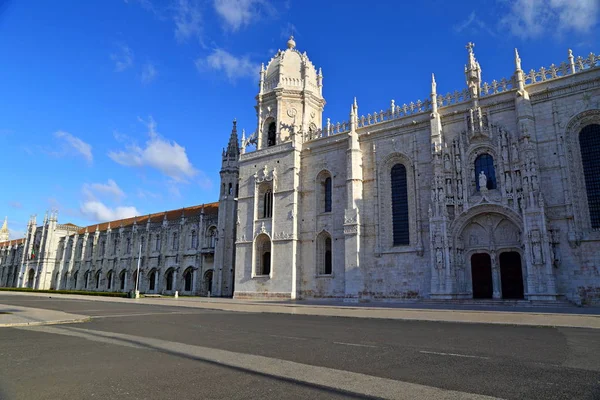 Mosteiro Dos Jerónimos Belem Lisboa Monasterio Histórico Portugal Patrimonio Humanidad — Foto de Stock