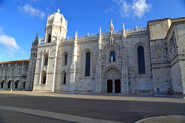 リスボンのベレンにあるモステイロ ジェロニモス ポルトガルの歴史的修道院 ユネスコ世界遺産 — ストック写真