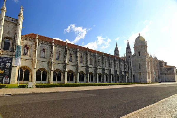 Mosteiro Dos Jerónimos Belem Lisboa Monasterio Histórico Portugal Patrimonio Humanidad — Foto de Stock