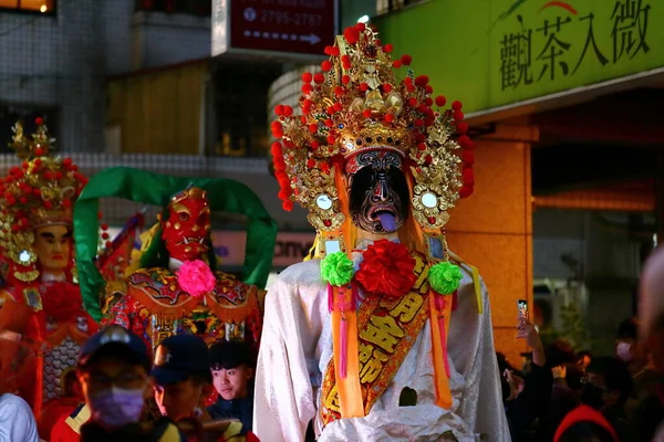 Desfile Dios Tierra Dios Tierra Cree Para Proteger Aldeas Hogares —  Fotos de Stock