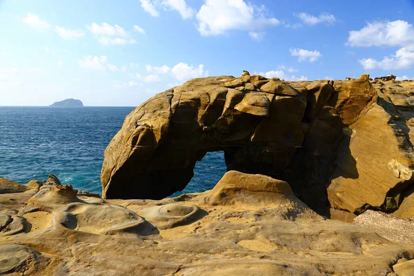 Shenao Elephant Rock Található Északi Tengerparti Területén Ruifang Kerület Taipei — Stock Fotó