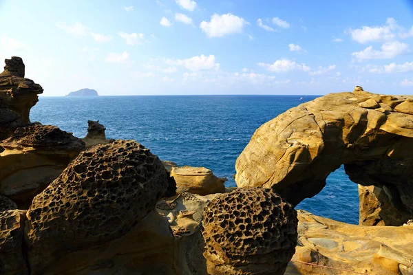 Shenao Elephant Rock Található Északi Tengerparti Területén Ruifang Kerület Taipei — Stock Fotó