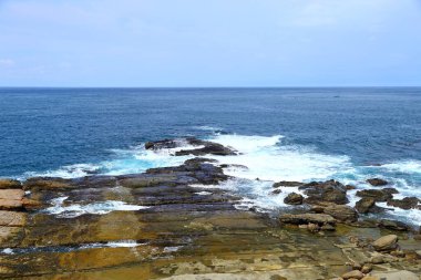 Kuzeydoğu Sahili Ulusal Sahra Bölgesi, Tayvan, Tayvan 'da kıyı kayaları oluşumları.