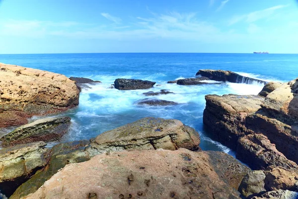 Coastal Rock Formations Northeast Coast National Scenic Area Taipei Taiwan — Stock Photo, Image