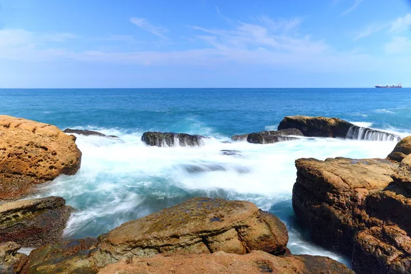 Coastal Rock Formations Northeast Coast National Scenic Area Taipei Taiwan — Stock Photo, Image
