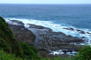 Kuzeydoğu Sahili Ulusal Sahra Bölgesi, Tayvan, Tayvan 'da kıyı kayaları oluşumları.