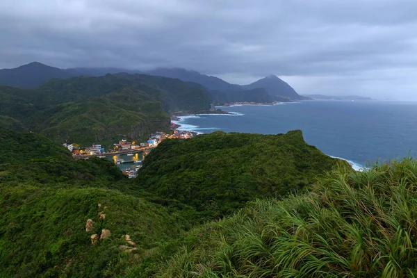 Küstenfelsformationen Nordostküste National Scenic Area Taipeh Taiwan — Stockfoto