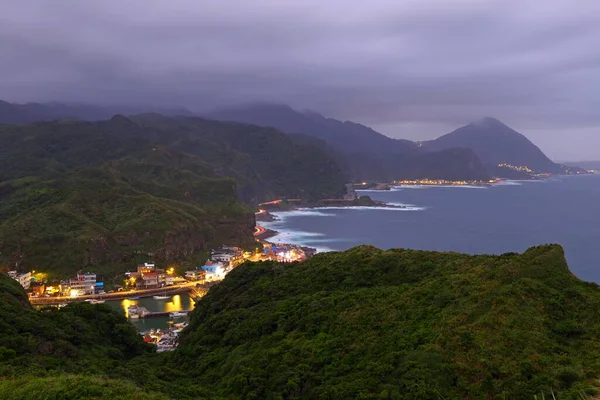台北市北東海岸国家風景区の海岸岩層 — ストック写真