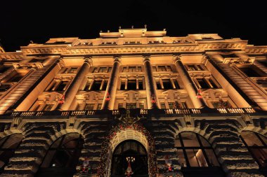The Bund (Waitan) Şangay, Çin 'de bulunan liman kenarı tarzı binalar..