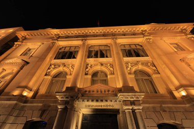  The Bund (Waitan) Şangay, Çin 'de bulunan liman kenti tarzı binalar..