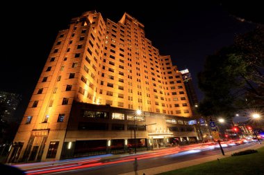  The Bund (Waitan) Şangay, Çin 'de bulunan liman kenti tarzı binalar..