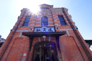 The Red House Built in 1908 as a teahouse, markets and theaters in Taipei, Taiwan