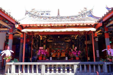 Qingshui Temple, 1787 Buddhist temple, honoring Qingshui Zushi in Taipei Taiwan