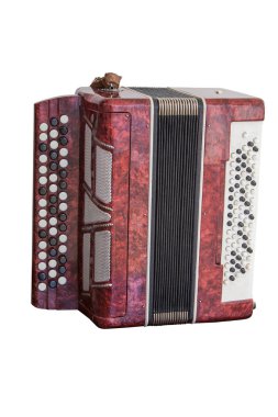 Bayan Beyaz arka plan üzerinde izole klasik müzik