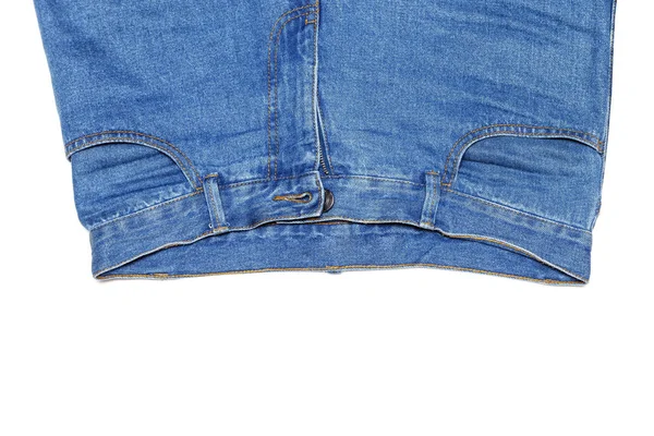 Blue Jeans Close — Stock Photo, Image