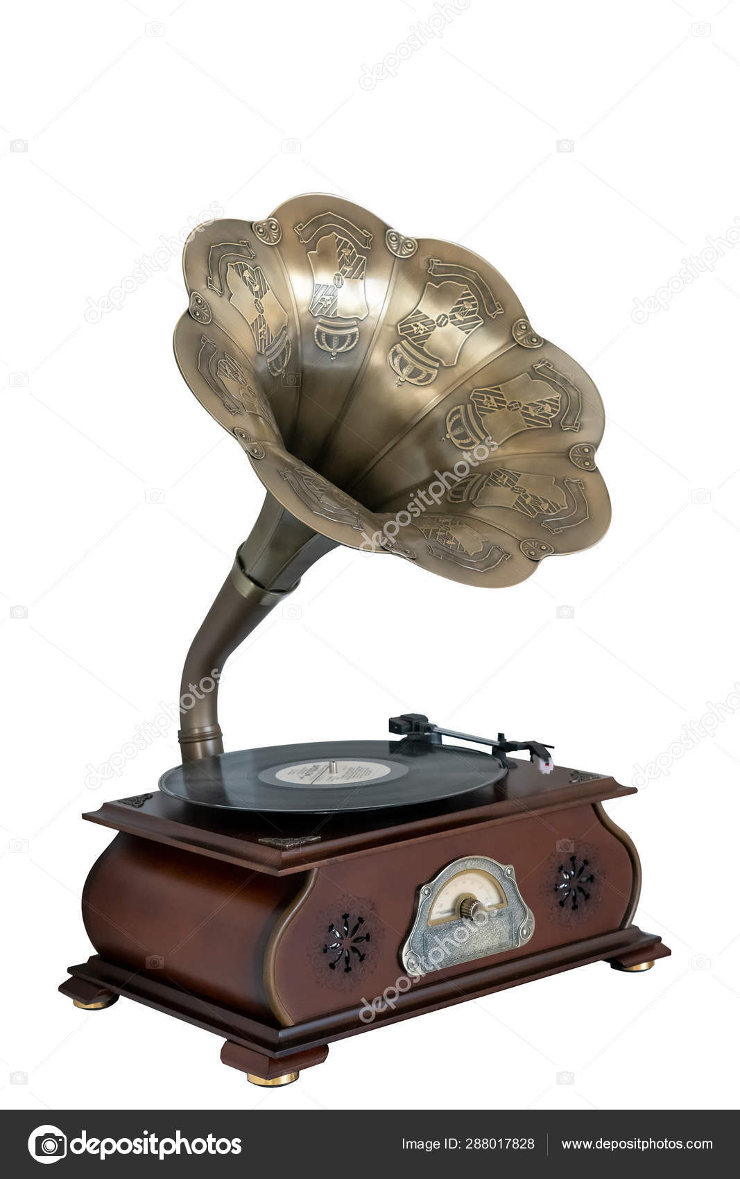 Gramophone antique Foto Stock, Gramophone antique Immagini