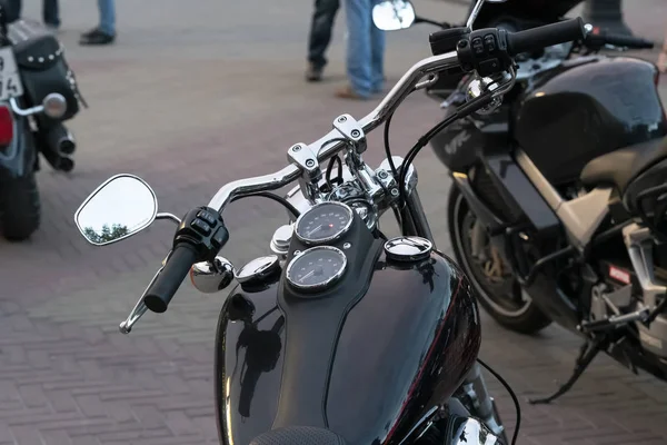 Chelyabinsk Rusland Juli 2019 Harley Davidson Motorfietsen Geparkeerd Harley Davidson — Stockfoto