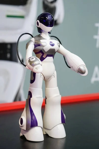 Czelabińsk Federacja Rosyjska Czerwca 2019 Wystawa Robotów Robot Żeński — Zdjęcie stockowe