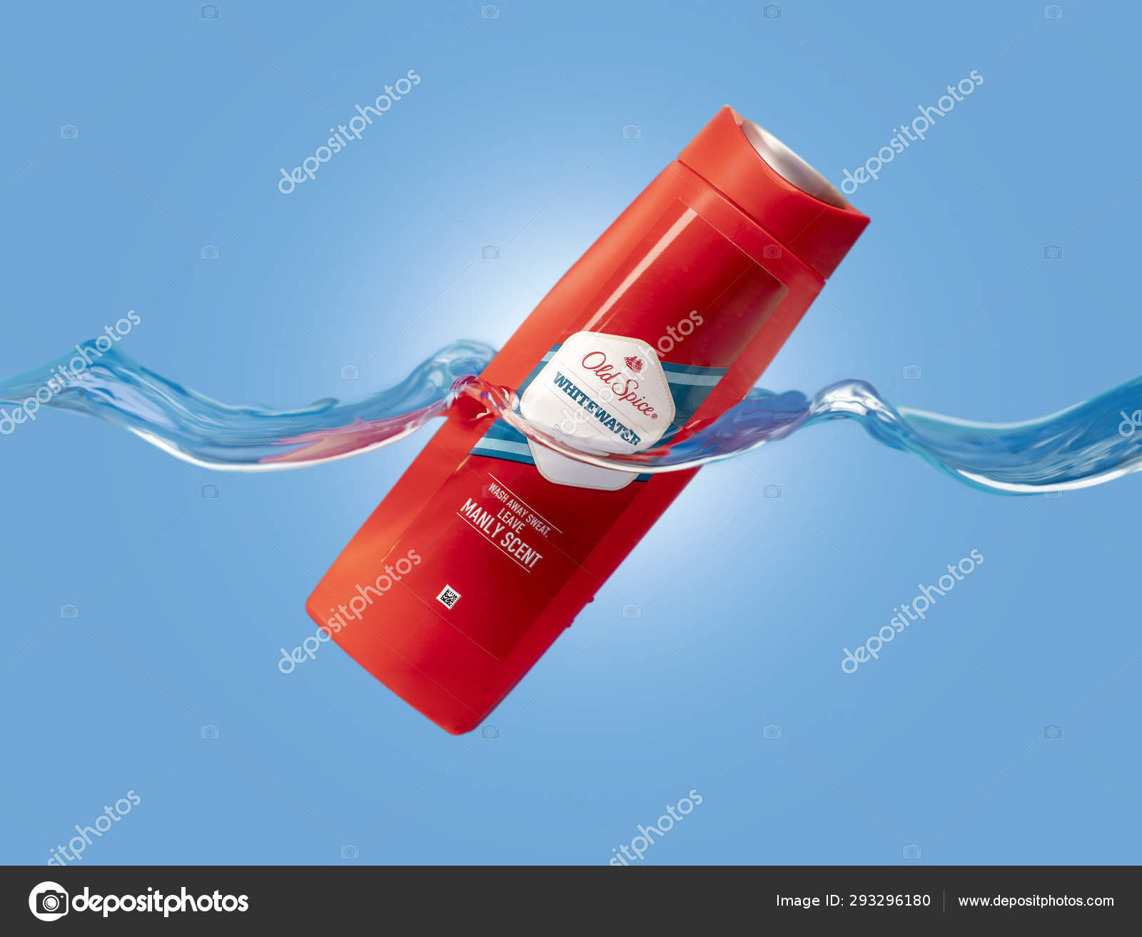 첼랴빈스크 러시아 2019 컨테이너 스파이스 화이트 샴푸는 파도에 스파이스는 1990년부터 — 스톡 에디토리얼 사진 ©  borisblik #293296180