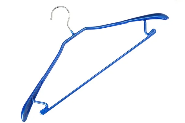 Kleding Hanger Geïsoleerd Een Witte Achtergrond — Stockfoto