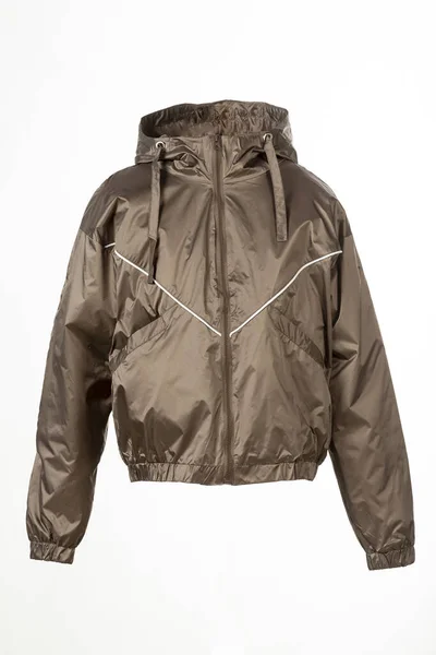 フードが白い背景に隔離されたジャケット ゴーストマネキン — ストック写真